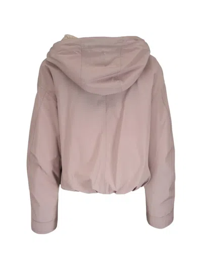 Moncler Spring Short Coats In Neutral