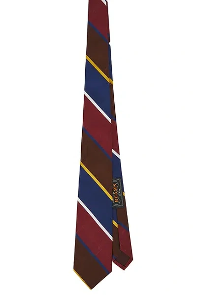 Beams Regimental Preppy Stripe In Multi