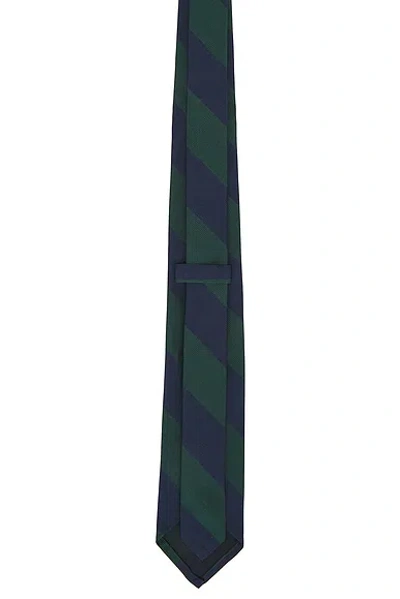 Beams Ivy Tie Regimental Stripe In Multi