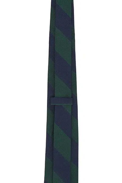 Beams Ivy Tie Regimental Stripe In Multi