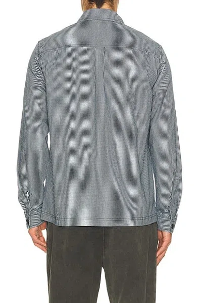 Barbour Willowburn Gingham Overshirt In Blue