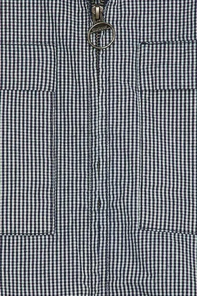 Barbour Willowburn Gingham Overshirt In Blue