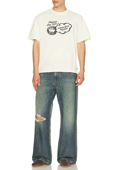 Honor The Gift Never Been Regular Tee In White