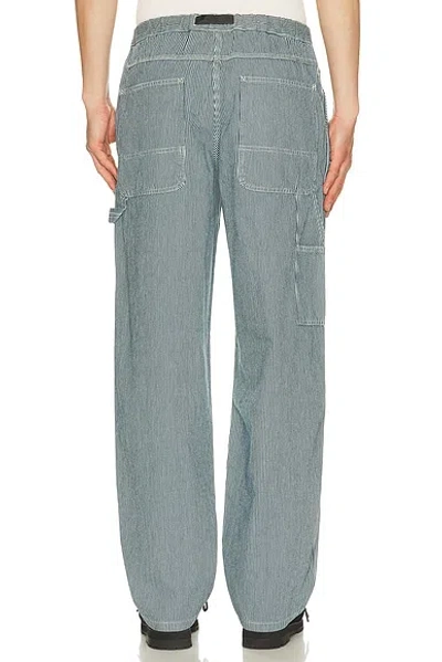 Gramicci Overdyed Hickory Work Pant In Pattern