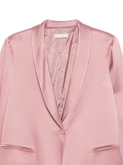Antonelli Shawl-lapel Jacket In Pink