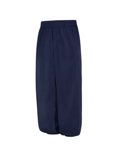 Herno Light-stretch Trousers In Black