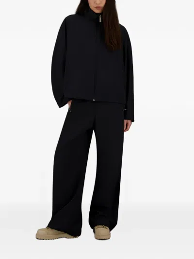 Laminar Drawstring Elasticated Trousers In Black