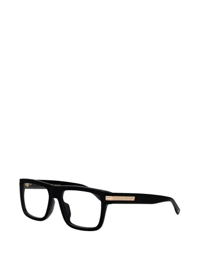 Dsquared2 Rectangle-frame Glasses In Black