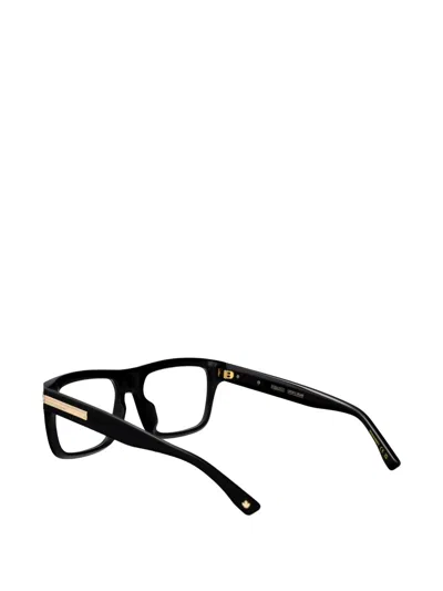 Dsquared2 Rectangle-frame Glasses In Black