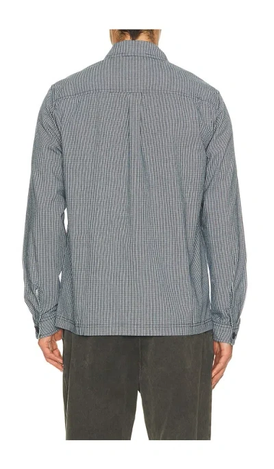 Barbour Willowburn Gingham Overshirt In Blue