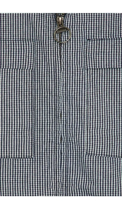 Barbour Willowburn Gingham Overshirt In Blue