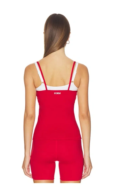 Form Tank-top In Red