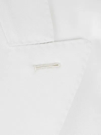 Givenchy Button Wool Blazer In White