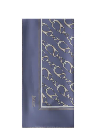 图案印花真丝围巾