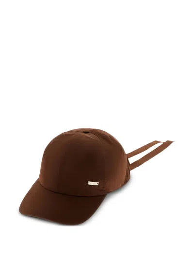 蝴蝶结细节棒球帽