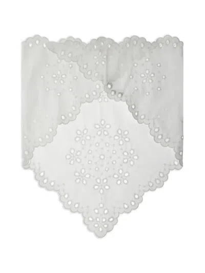 马德拉刺绣围巾