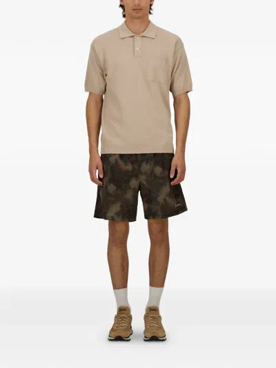 Herno Badeboxershorts Aus Tropical Pattern Ripstop In Black