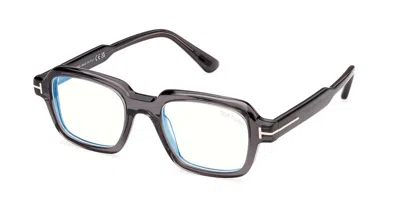 Tom Ford Square-frame Glasses In Gray