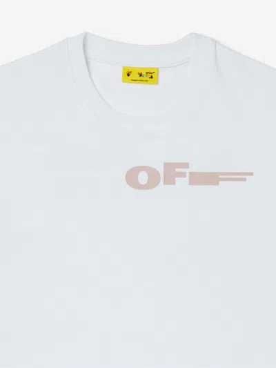 Off-white Girls Type T-shirt In White
