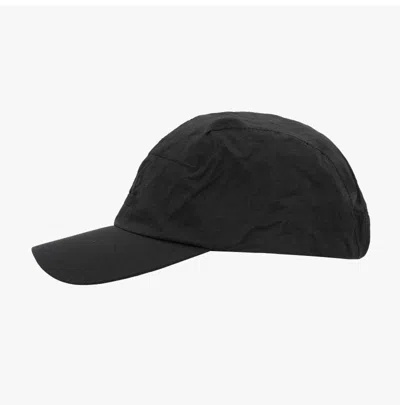 C.p. Company Plain Paper Touch Cap In Black