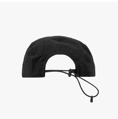 C.p. Company Plain Paper Touch Cap In Black
