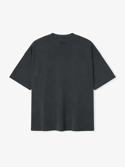 Essentials Faded Black T-shirt In Black