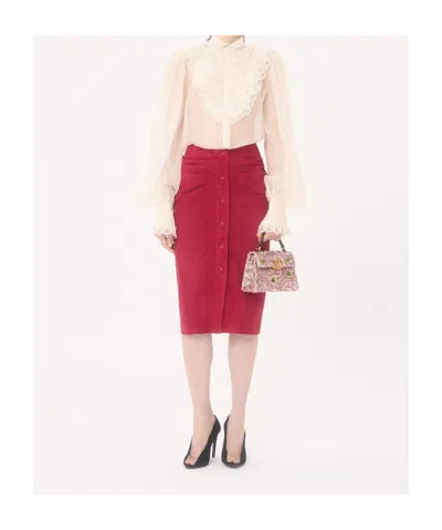 Valentino Mini Vsling Embroidered Handbag In Multi