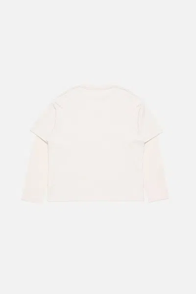 Acne Studios Long-sleeved T-shirt In Neutral