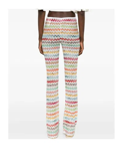 Missoni Flared Casual Pants In Multi