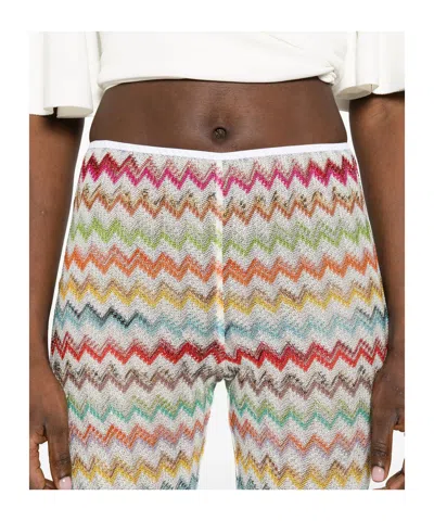 Missoni Flared Casual Pants In Multi