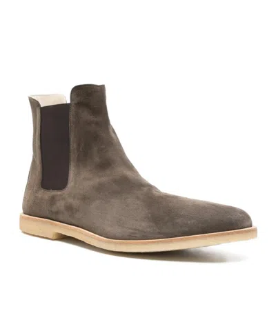 Common Projects Chelsea Boots In Gray