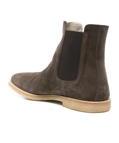 Common Projects Chelsea Boots In Gray