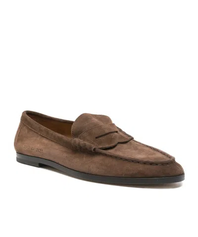 Common Projects Round-toe Loafers In Brown