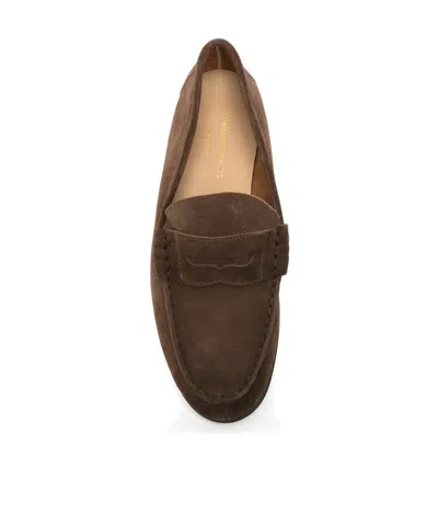 Common Projects Round-toe Loafers In Brown