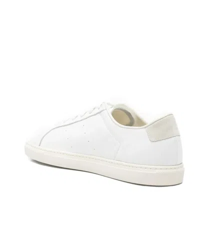 Common Projects Bball Summer Edition Leather Sneakers In White