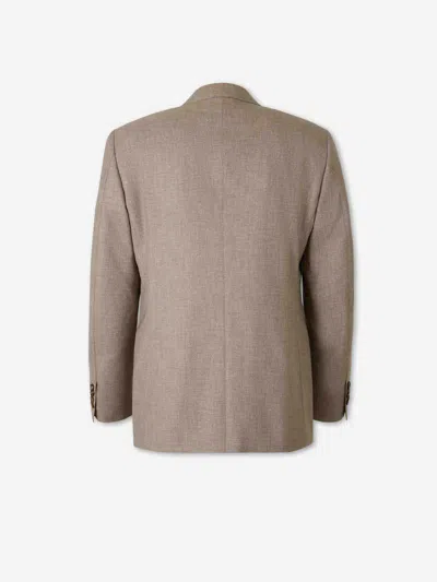 Canali Button-up Suit In Brown