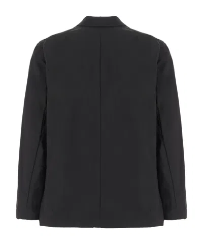 And Wander Zip-pocket Tailored Jacket In Black