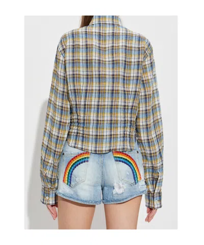 Dsquared2 Check Buttoned Shirt In Multi