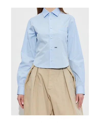 Dsquared2 Classic Mini Dean Shirt In Blue