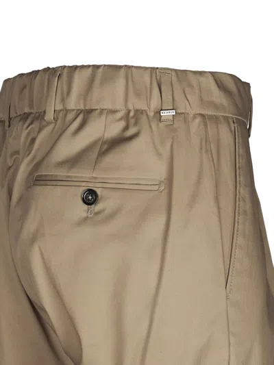 Be Able Button Drawstring Trousers In Nude