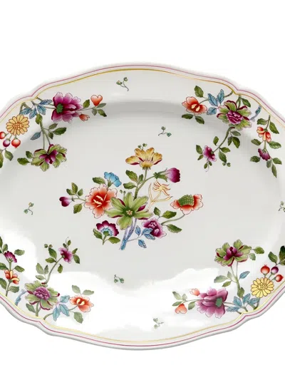 Ginori 1735 Floral-pattern Serving Platter In Multi