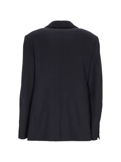 Filippa K Buttoned Pocket Jacket In Blue