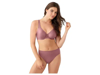 Wacoal Basic Beauty Full Figure Underwire Bra In Pink