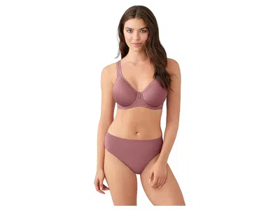 Wacoal Basic Beauty Full-figure Spacer Underwire T-shirt Bra In Brown