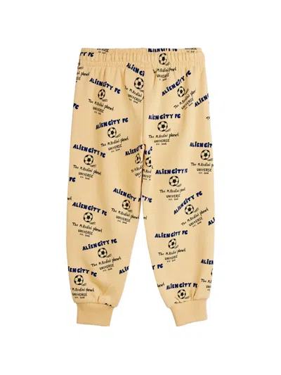 Mini Rodini Patterned Trousers In Neutral