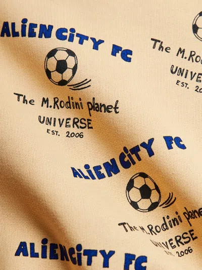 Mini Rodini Patterned Trousers In Neutral