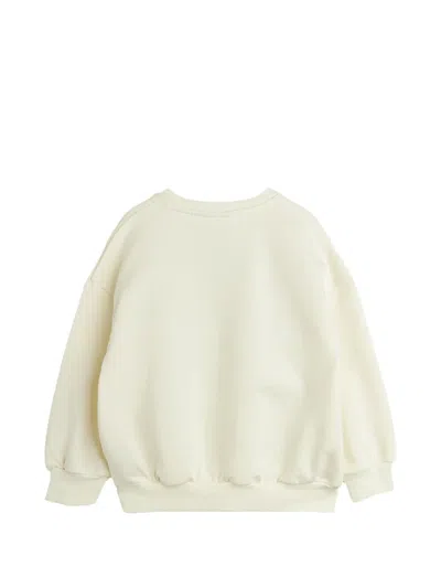 Mini Rodini Printed Sweatshirt In White