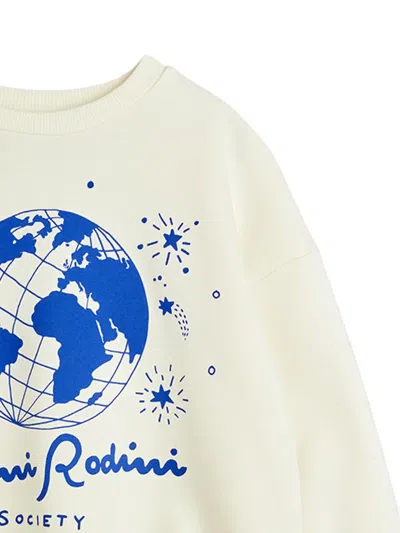 Mini Rodini Printed Sweatshirt In White