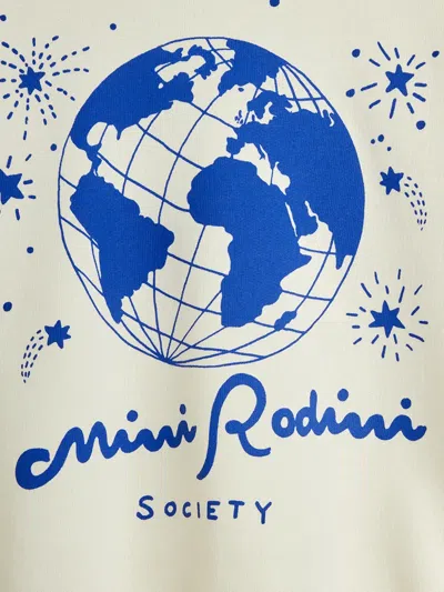 Mini Rodini Printed Sweatshirt In White