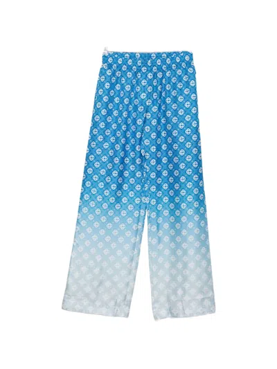 Casablanca Gradient Pattern Trousers In Multi
